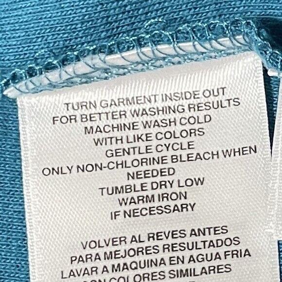 Jones New York Women's Green Pullover Scoop Neck 3/4 Sleeve Sweater shirt SZ/L - Picture 12 of 16